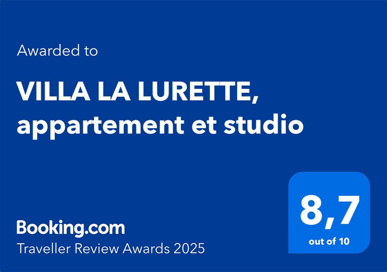 Villa La Lurette, Appartement Et Studio Saint-Étienne-les-Orgues Extérieur photo